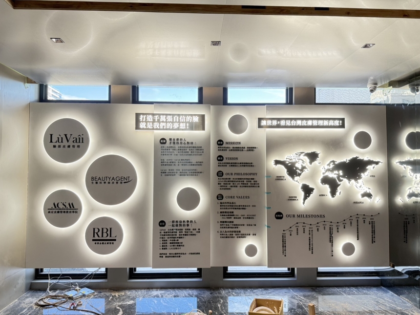 露琺意LuVaii 歷程牆 (1)