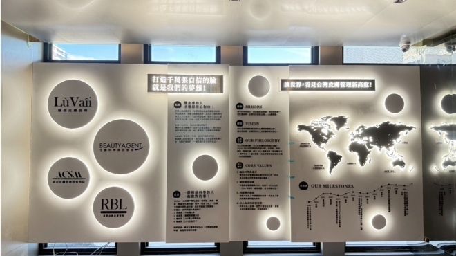 114年 露琺意3F總部歷程牆工程