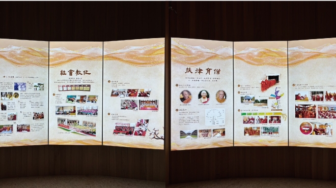 115年 南林尼僧苑 室內影像型卡布燈箱工程