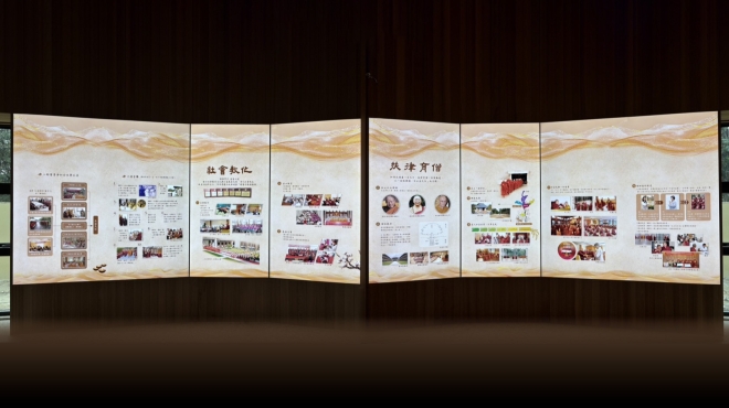 115年 南林尼僧苑 室內影像型卡布燈箱工程