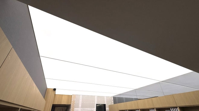 115年 興富發建設 天花分割光膜燈箱工程